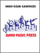 High Gear Cadences Set No. 1 Marching Band sheet music cover